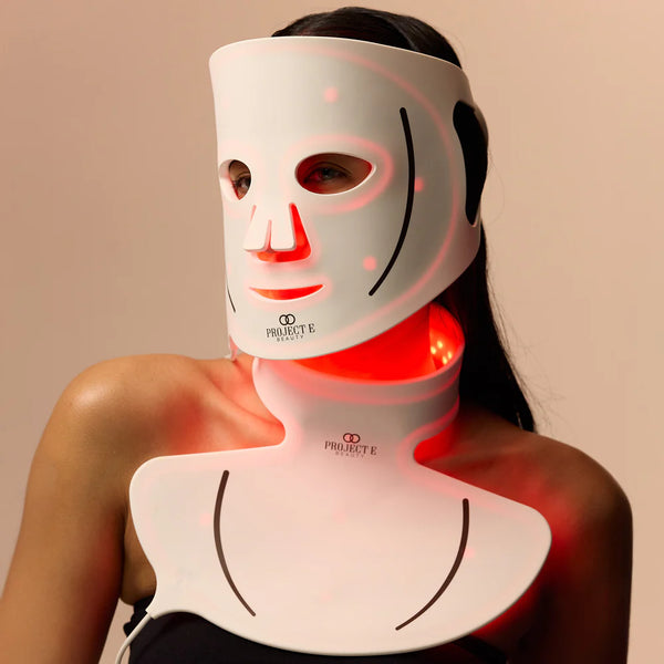 Lemfora Face+ | Pro LED Red Light Therapy Face & Neck Mask