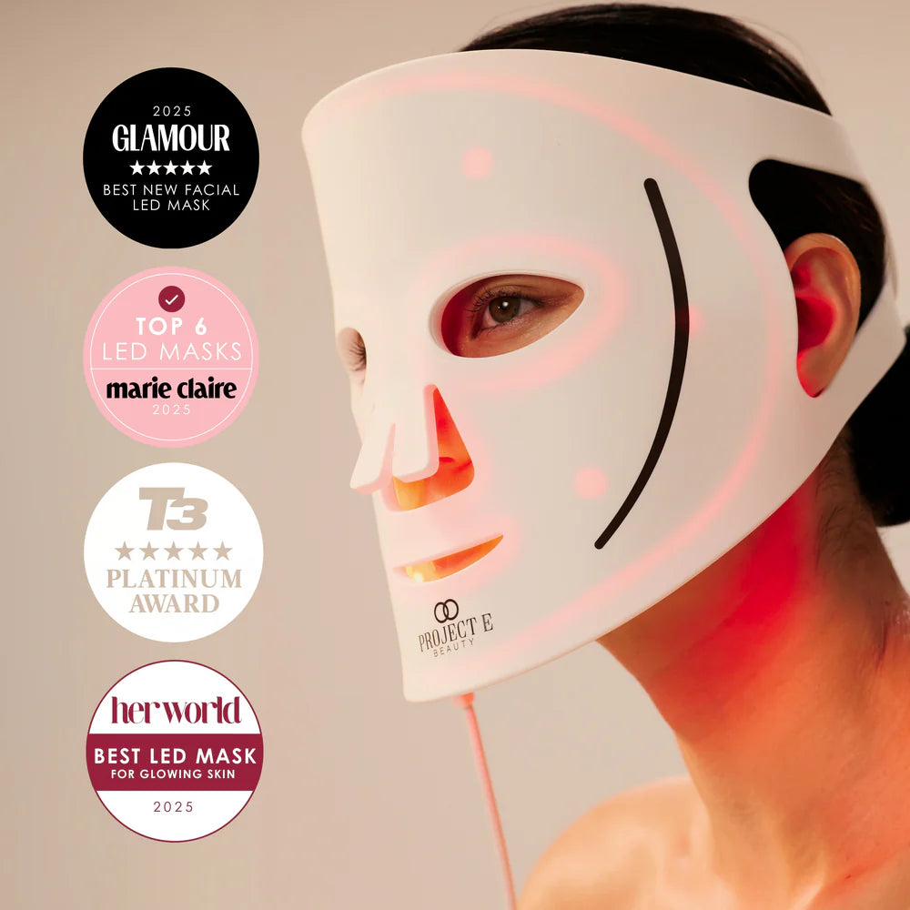 Lemfora Face+ | Pro LED Red Light Therapy Face & Neck Mask