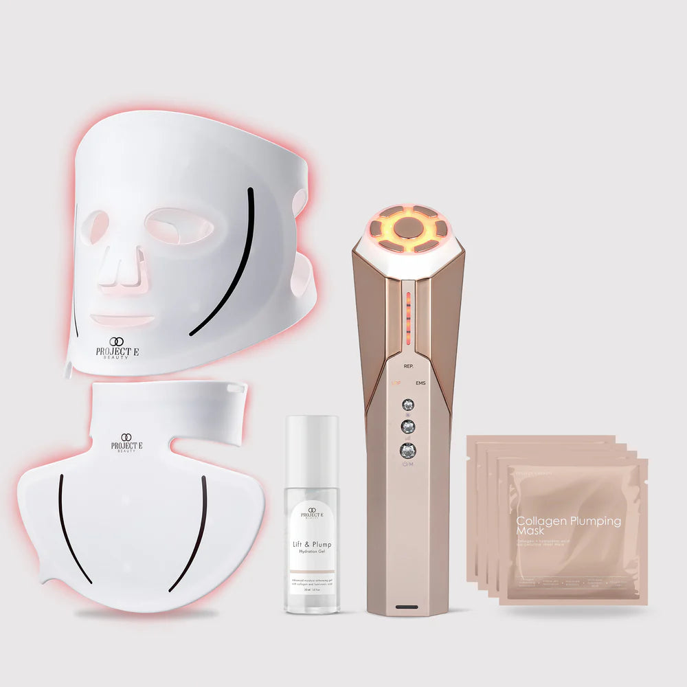Lemfora Face+ | Pro LED Red Light Therapy Face & Neck Mask