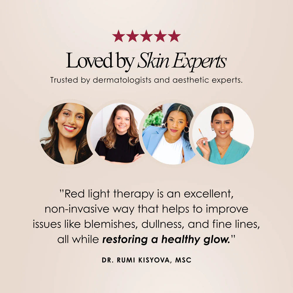 Lemfora Face+ | Pro LED Red Light Therapy Face & Neck Mask