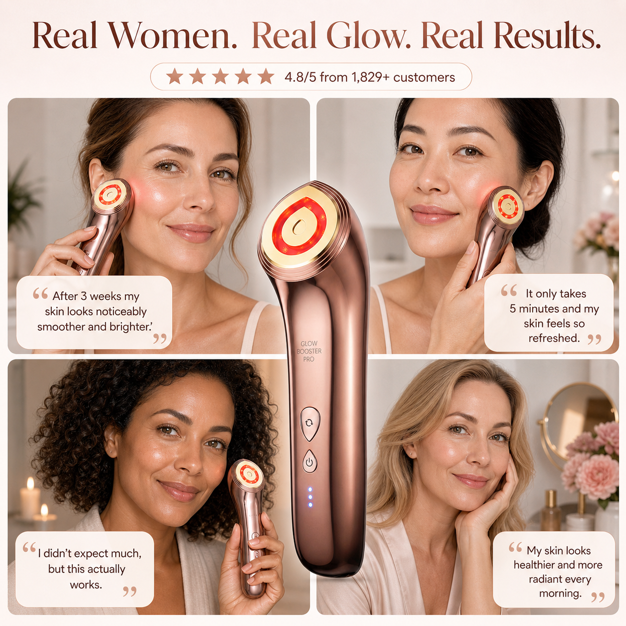 Glow Booster PRO Anti-Aging Facial Device