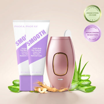 Hair Removal Set with IPL Hair Laser Removal Device Free